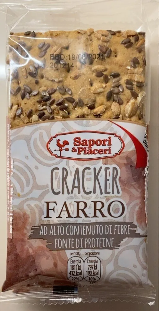 Cracker farro