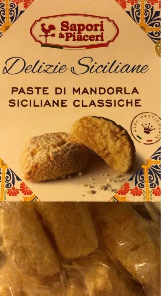 Delizie siciliane paste di mandorla
