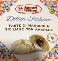 Paste di mandorla Siciliane con amarene