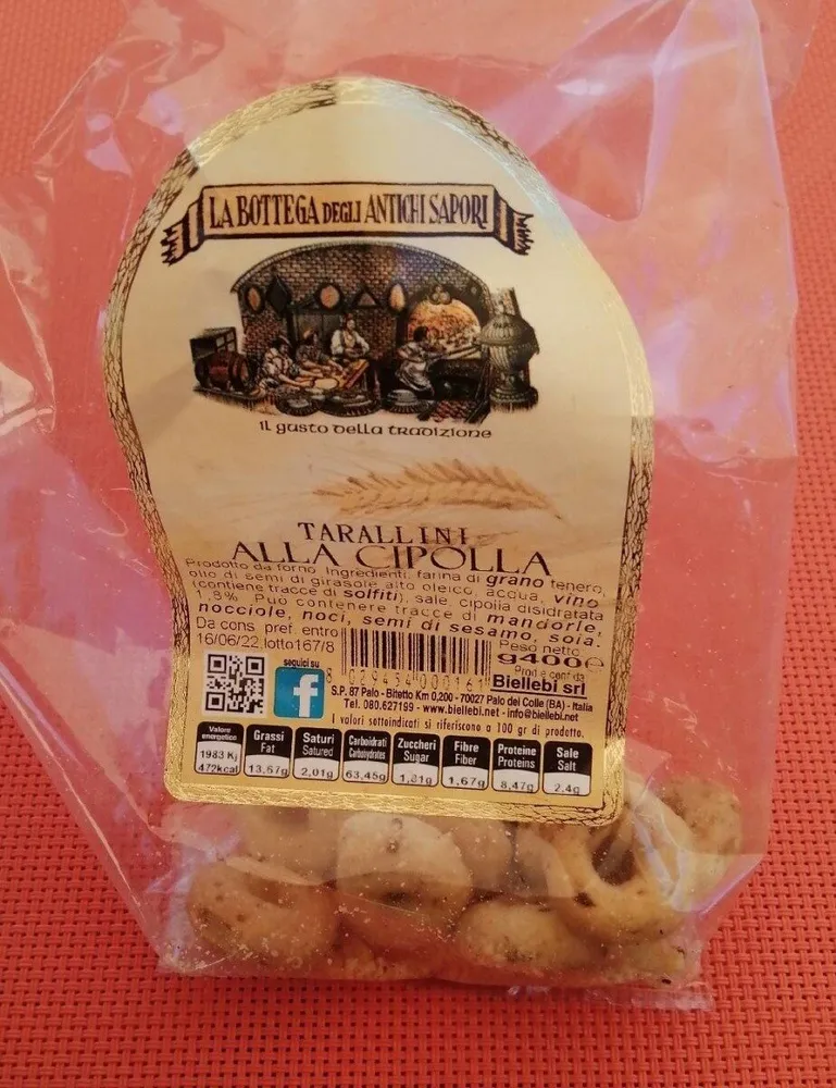 Tarallini alla cipolla