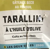 Tarallini au fenouil