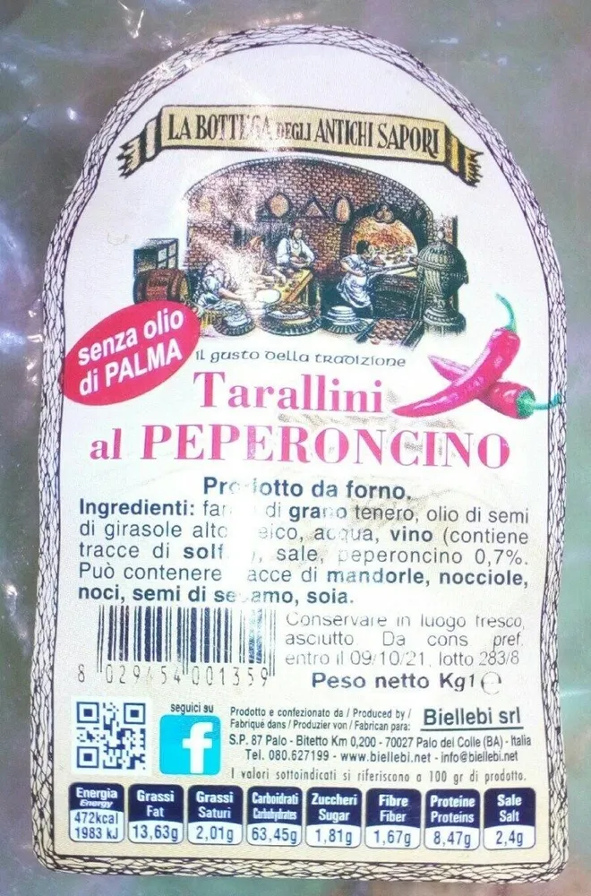 Taralli al peperoncino