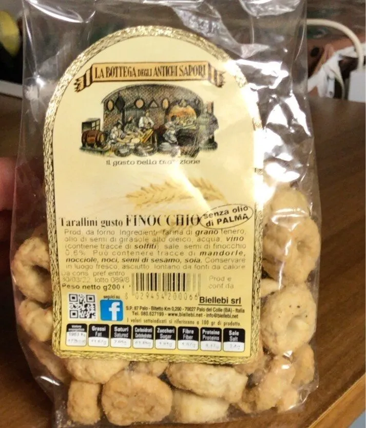 Tarallini gusto Finocchio