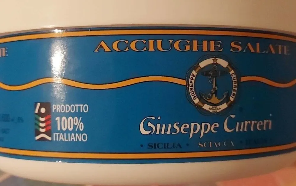 Acciughe salate
