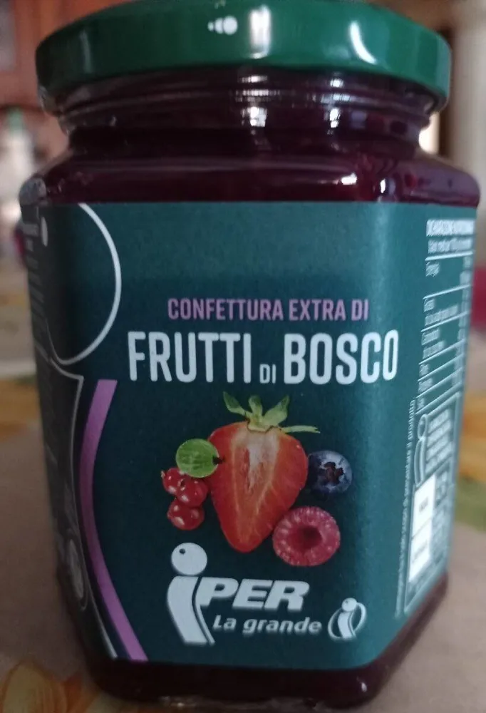 Confettura extra di frutti di bosco