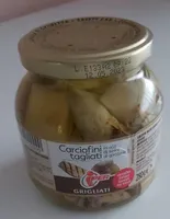 Carciofini tagliati grigliati