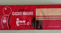 wafer al cacao magro