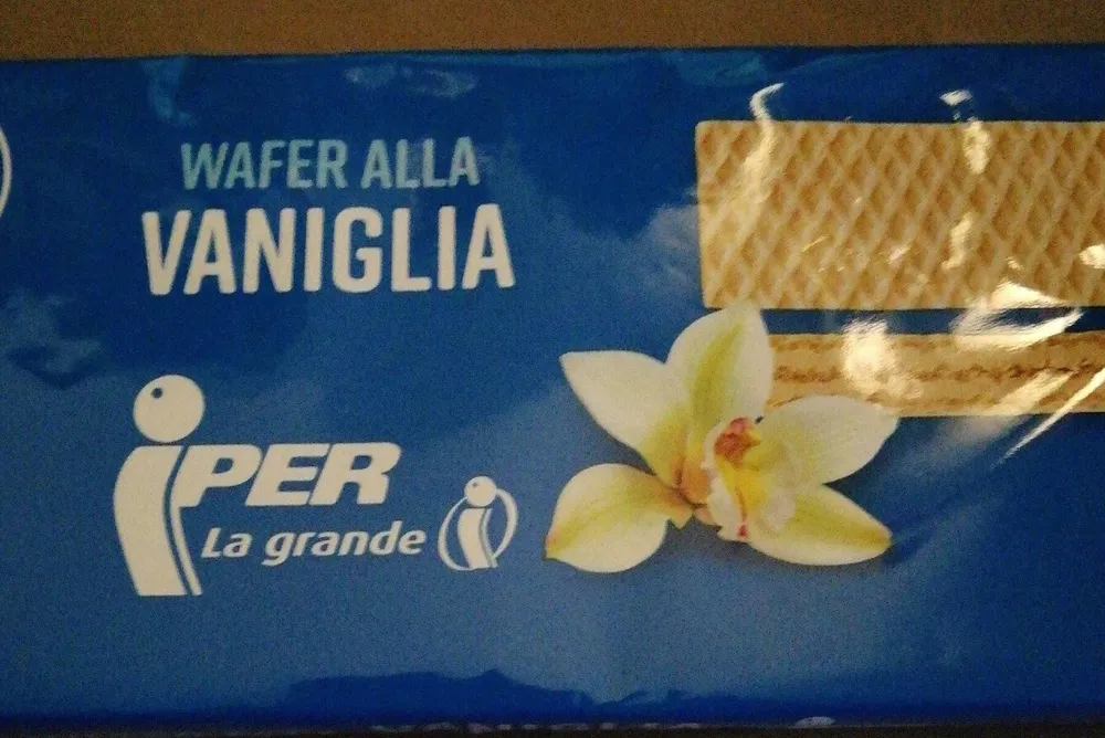 Wafer alla vaniglia