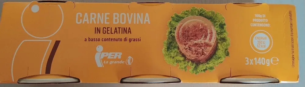 Carne bovina in gelatina