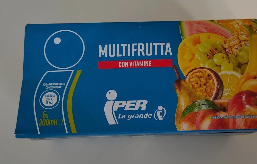Multifrutta con vitamine