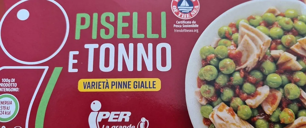 Piselli e tonno