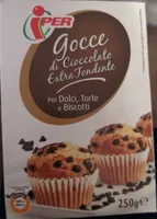 Gocce di cioccolato extra fondente