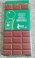 Cioccolato finissimo latte e nocciole
