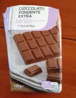 cioccolato fondente extra senza zuccheri