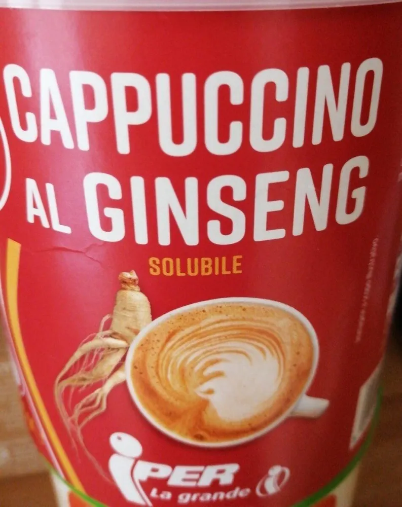 Cappuccino al ginseng