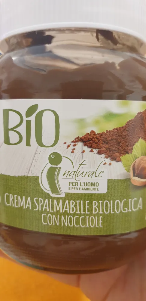 Crema spalmabile con nocciole bio