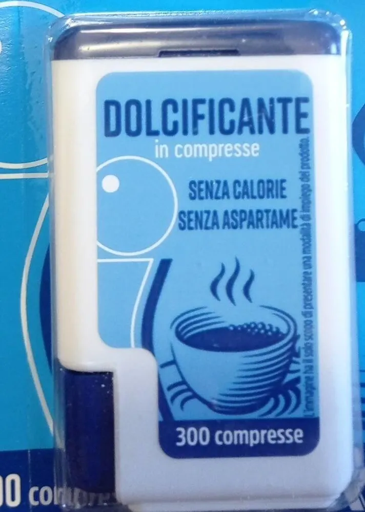 Dolcificante in compresse