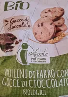 FROLLINI DI DI FARRO BIO con gocce di cioccolato