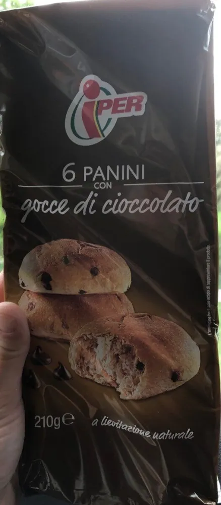 Panini Gocce Di Cioccolato