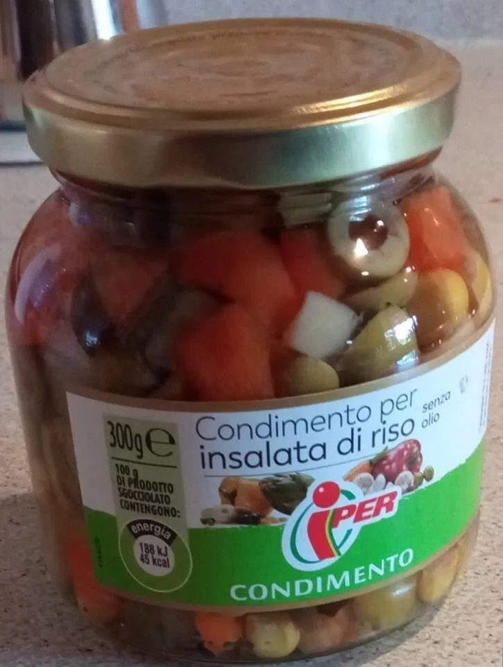 Condimento per insalata di riso