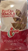 Pasta di semola di grano duro Penne rigate