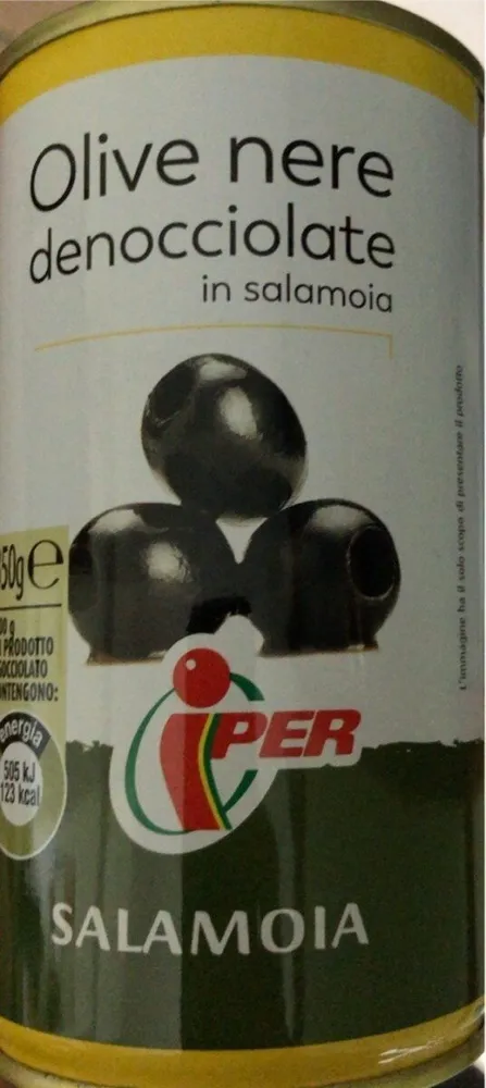 Olive nere denocciolate