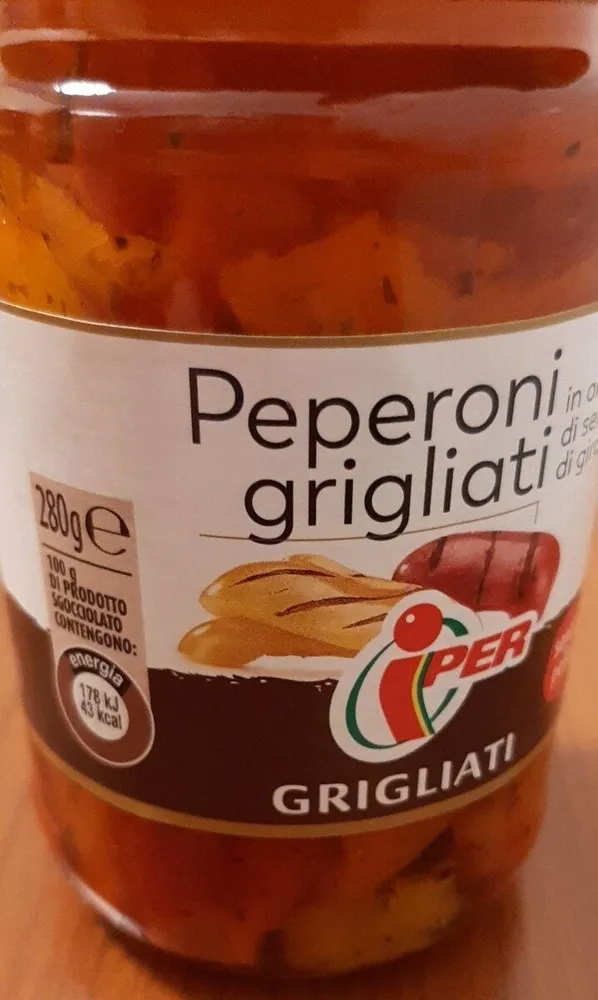 Peperoni grigliati