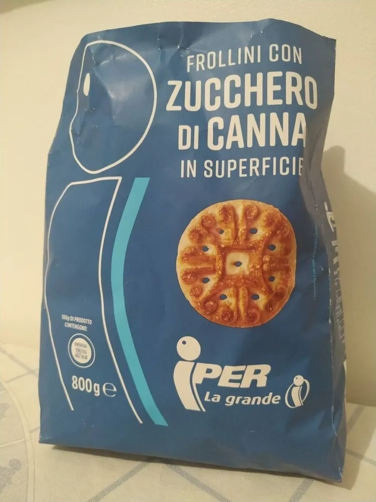Frollini con zucchero di canna
