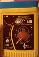 Preparato per bevanda gusto di cioccolato