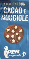 Frollini con cacao e nocciole