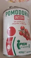 Pomodori non pelati interi in succo di pomodoro