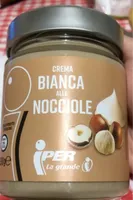 Crema bianca alle nocciole