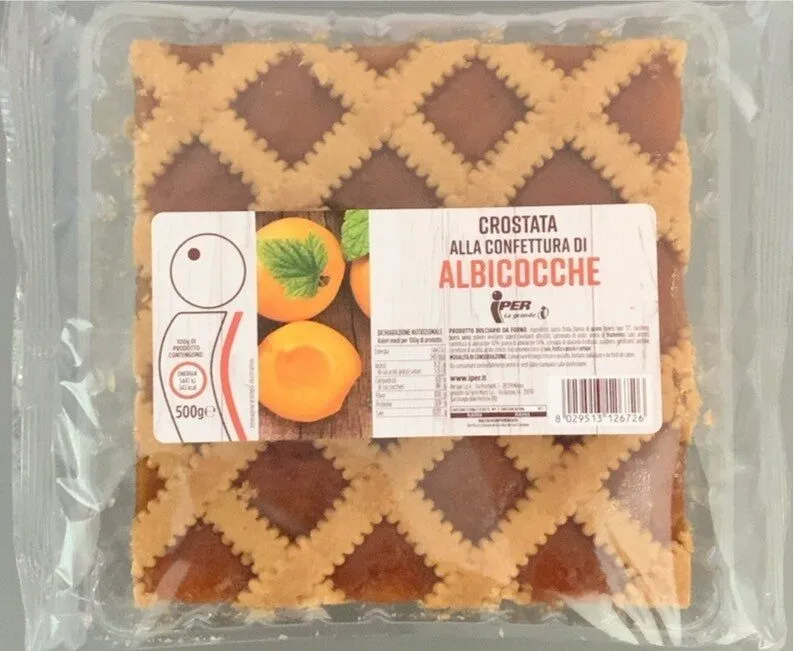 Crostata alla confettura di albicocche