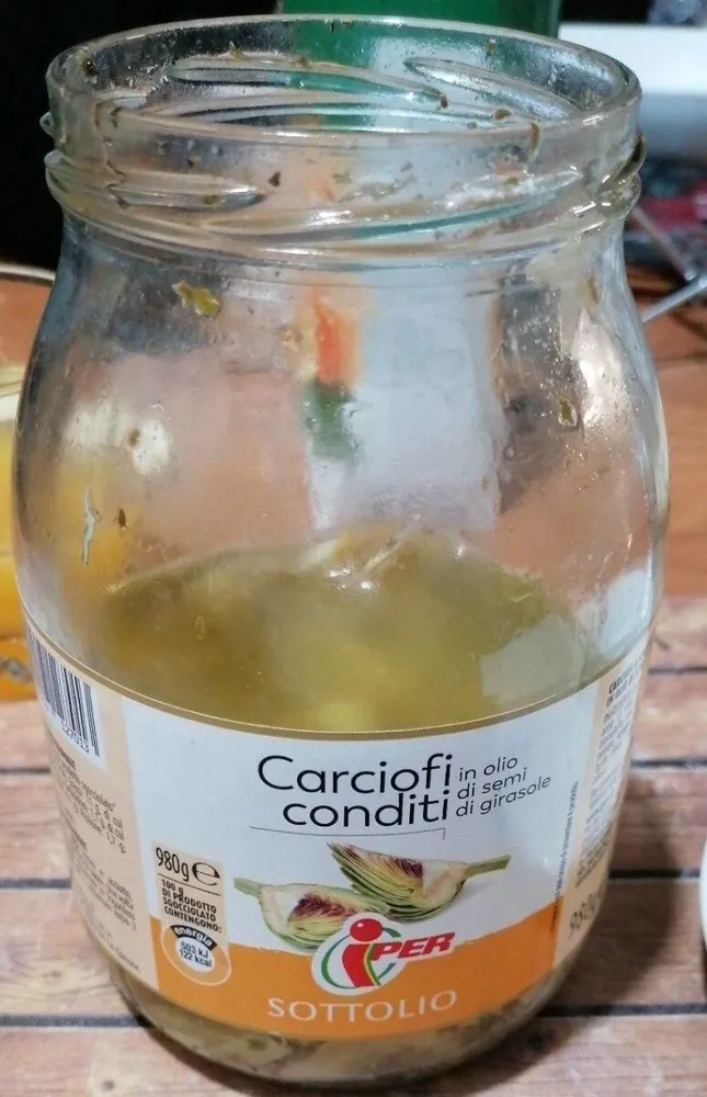 Carciofi sottolio