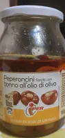 Peperoncini farciti con tonno all'olio di oliva