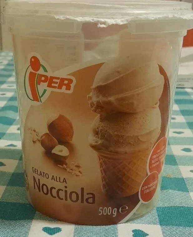 Gelato alla nocciola