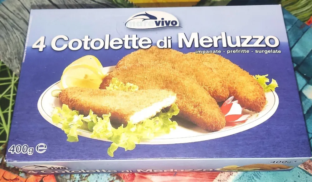 4 cotolette di merluzzo