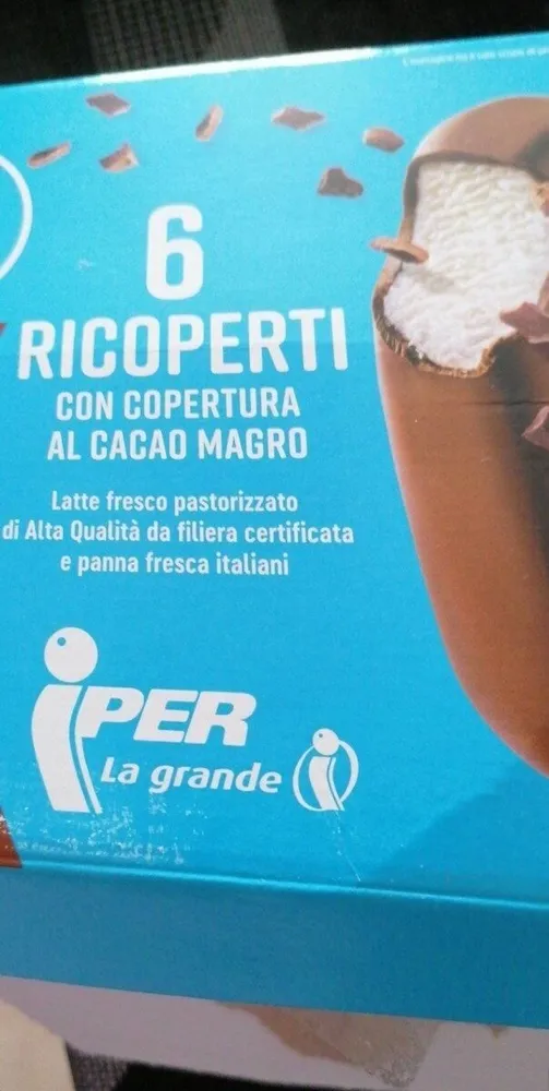Ricoperti cacao magro iper