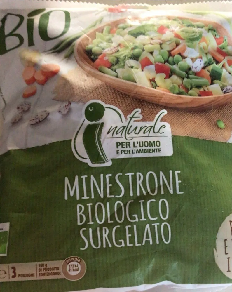 Minestrone biologico surgelato