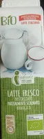 Latte fresco parzialmente scremato bio