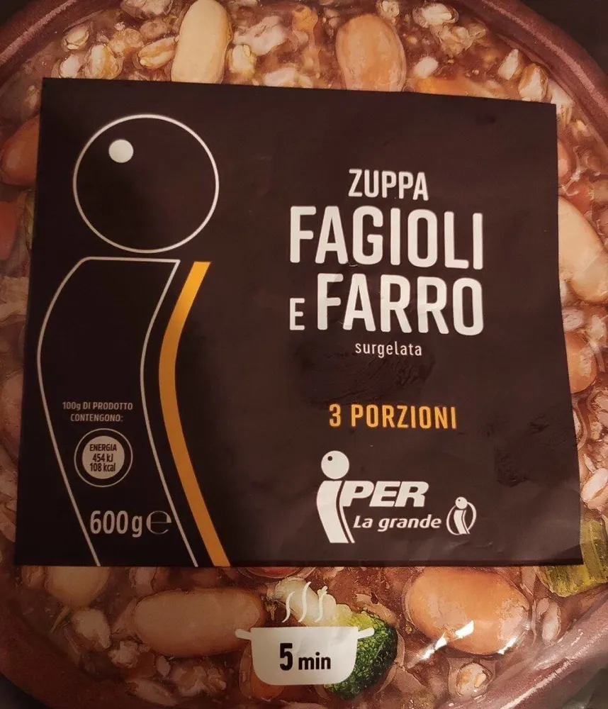 Zuppa Fagioli e Farro