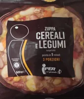 Zuppa cereali e legumi