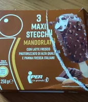 3 Maxi stecchi mandorlati