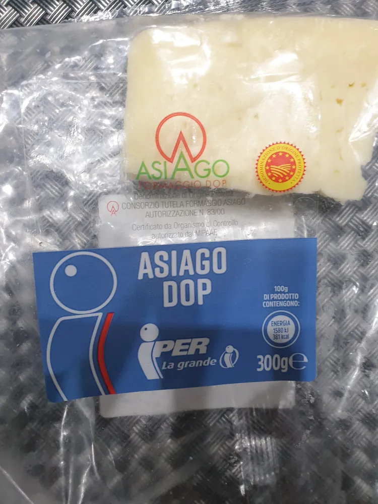 formagio asiago DOP