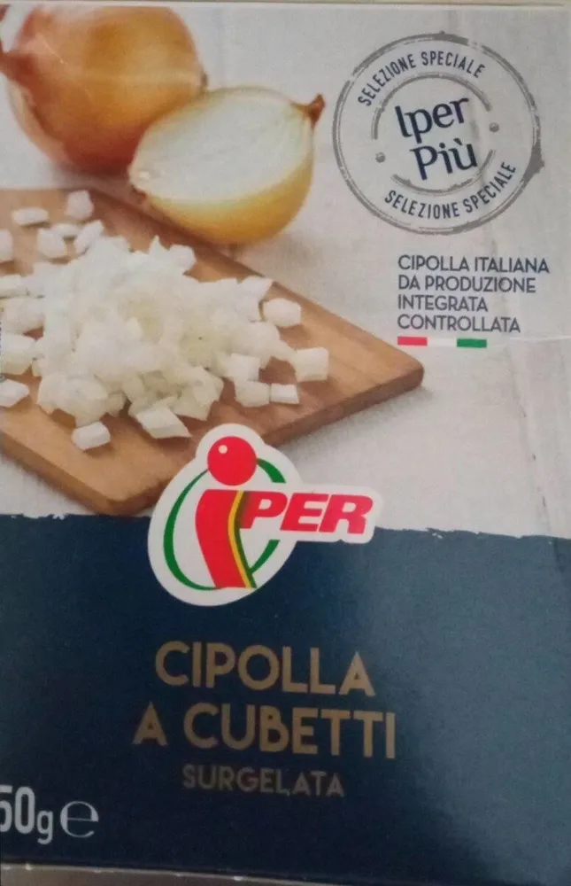 Cipolla a cubetti