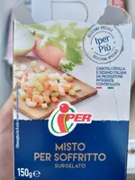 Misto per soffritto surgelato
