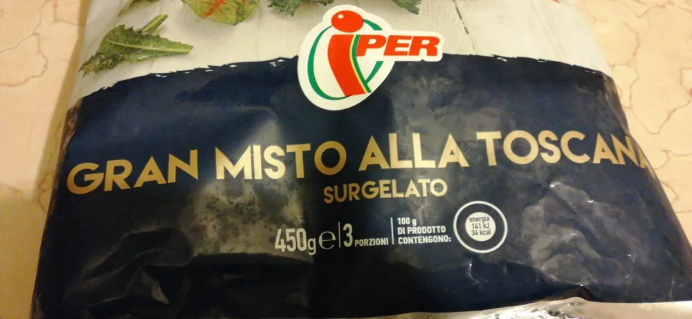 Gran misto alla Toscana surgelato