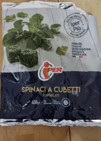 Spinaci a cubetti