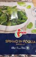 Spinaci in Foglia Surgelati