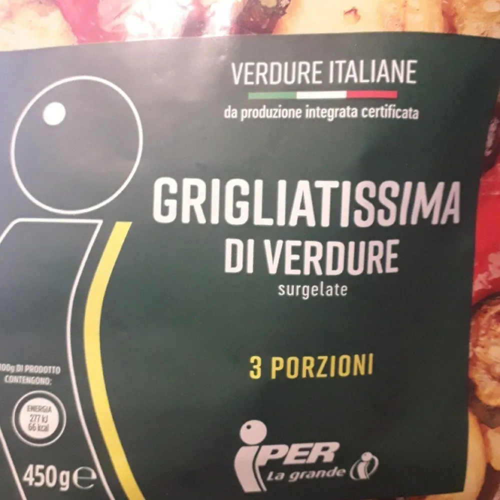 Grigliatissima di verdure